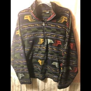Patagonia Large Sweater Awesome print Cozy